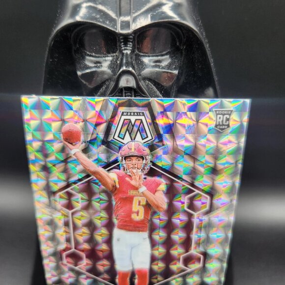 Jayden Daniels Rookie - 2024 Panini Mosaic, Silver Mosaic Prizm #302 - Picture 3 of 6